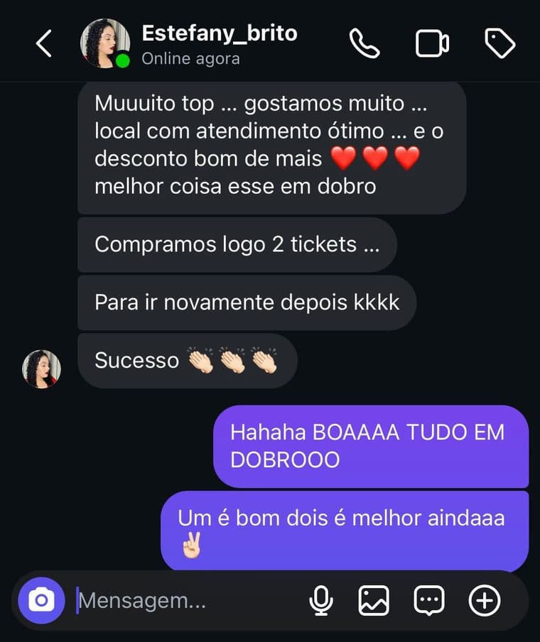 Depoimento de Estefany Brito — Vitória em Dobro